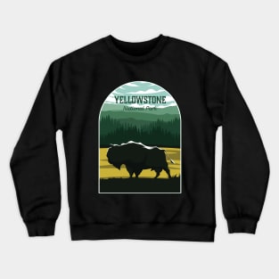 Yellowstone National Park Crewneck Sweatshirt